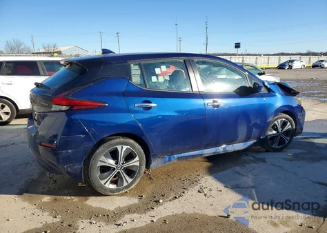 2020 Nissan Leaf Sv из США, поврежденный, VIN 1N4AZ1CPXLC311419